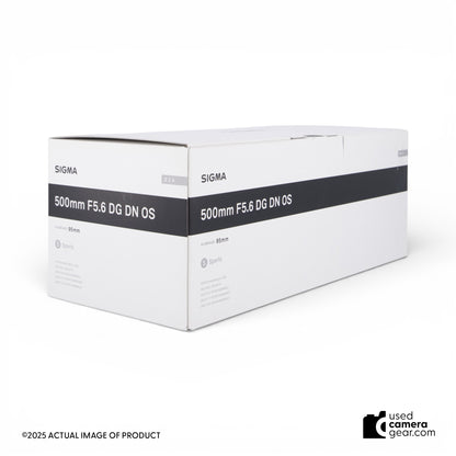 Sigma 500mm f/5.6 DG DN OS Sports Lens for Sony FE (#955) *USED*