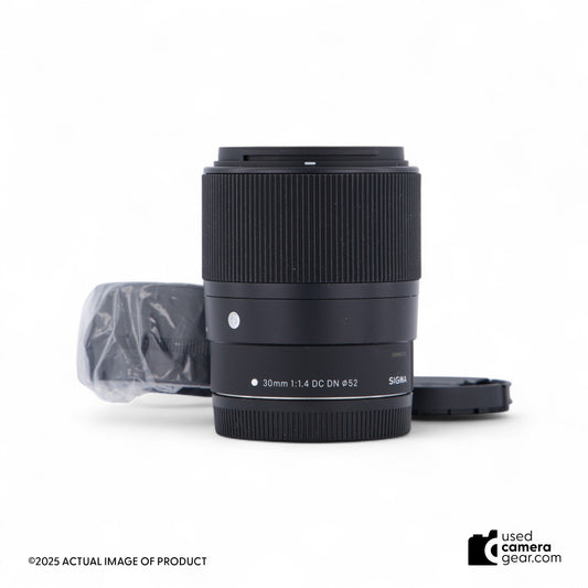 Sigma 30mm f/1.4 DC DN Contemporary Lens for Canon EF-M Mount (#172) *USED*