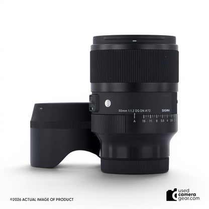 Sigma 50mm f/1.2 DG DN ART Lens for Leica / Panasonic L-Mount (#155) *USED*