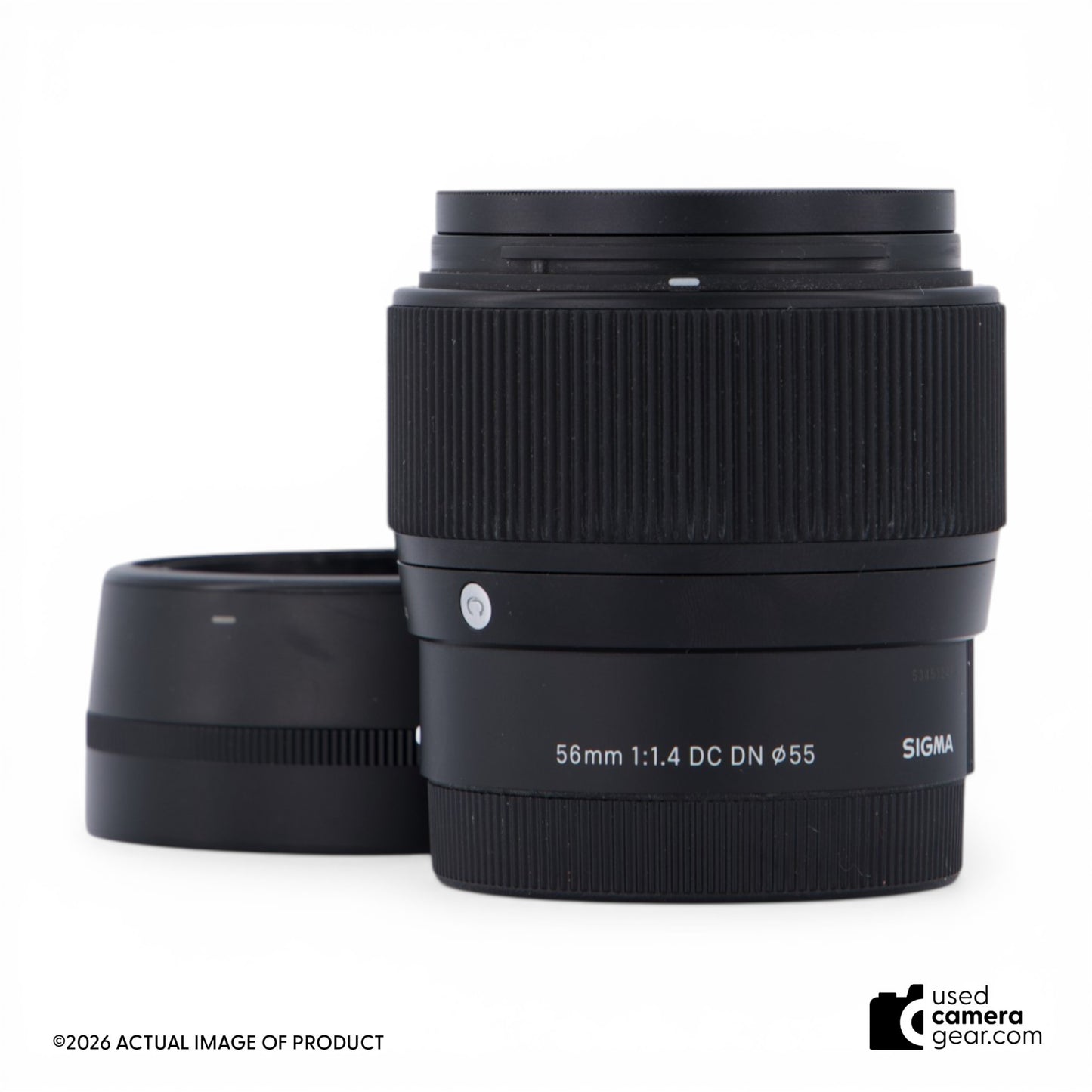 Sigma 56mm f/1.4 DC DN Contemporary Lens for Sony E Mount (#242) *USED*