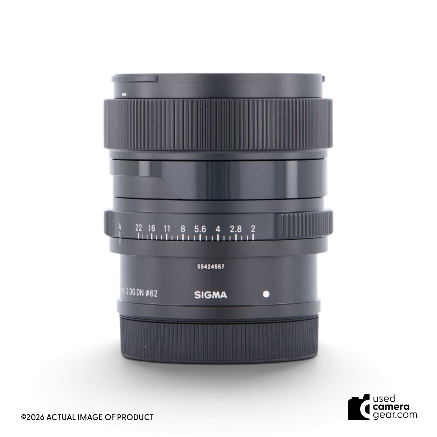 Sigma 65mm f/2 DG DN Contemporary Lens for Leica L-Mount (#557) *OPEN BOX* (#557) *USED*