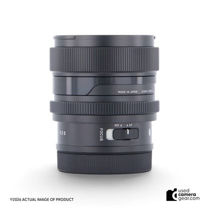 Sigma 65mm f/2 DG DN Contemporary Lens for Leica L-Mount (#557) *OPEN BOX* (#557) *USED*