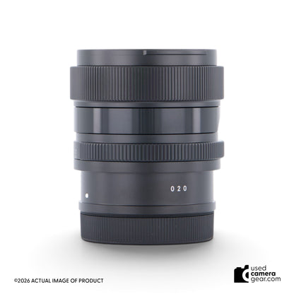 Sigma 65mm f/2 DG DN Contemporary Lens for Leica L-Mount (#557) *OPEN BOX* (#557) *USED*