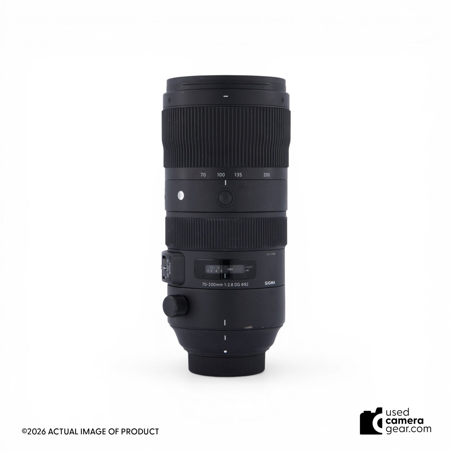 Sigma 70-200mm f/2.8 DG OS Sports Lens for Nikon F (#980) *USED*