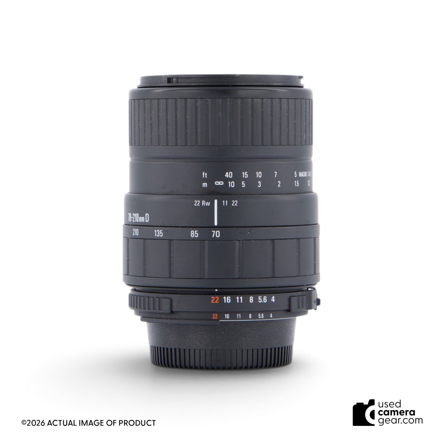 Sigma 70-210mm f/4-5.6 UC-II for Nikon (#203) *USED*
