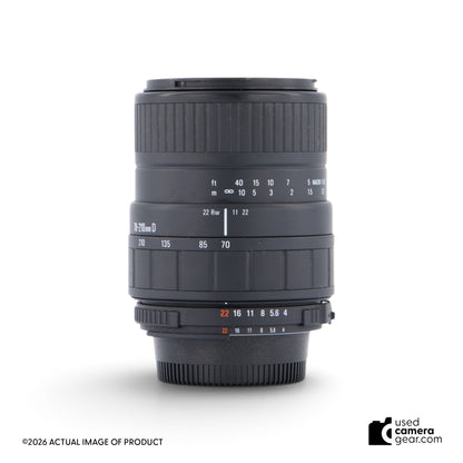 Sigma 70-210mm f/4-5.6 UC-II for Nikon (#203) *USED*