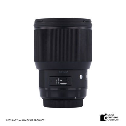 Sigma 85mm F1.4 DG HSM Art Lens for Canon *USED*