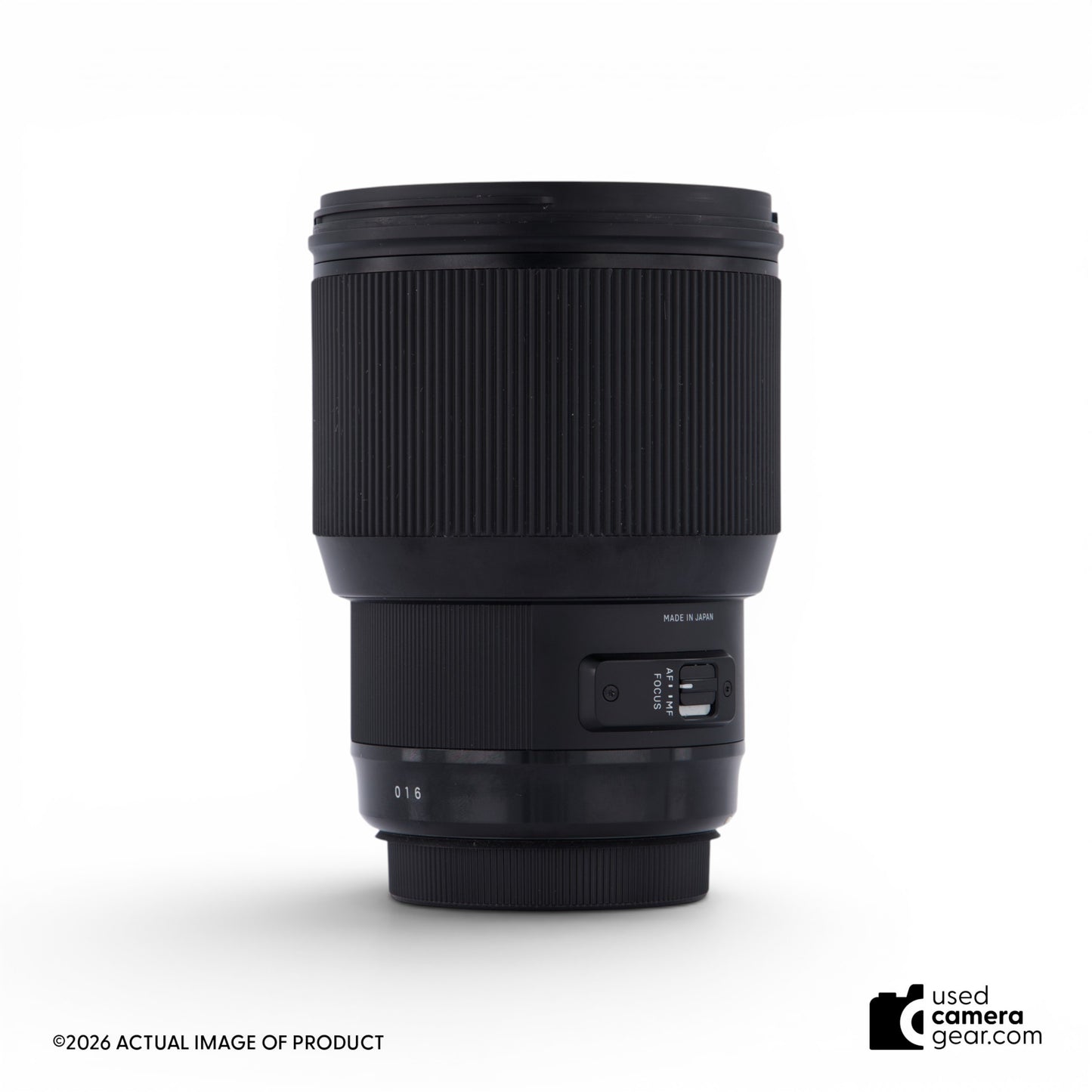Sigma 85mm F/1.4 DG HSM Art Lens for Canon EF (#028) *USED*