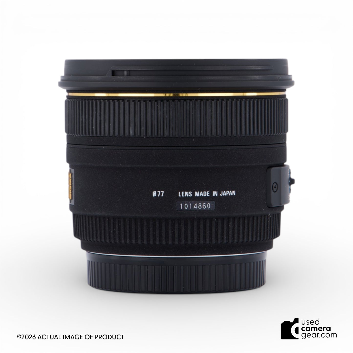 Sigma 50mm f/1.4 DG HSM for Canon EF (#860) *USED*