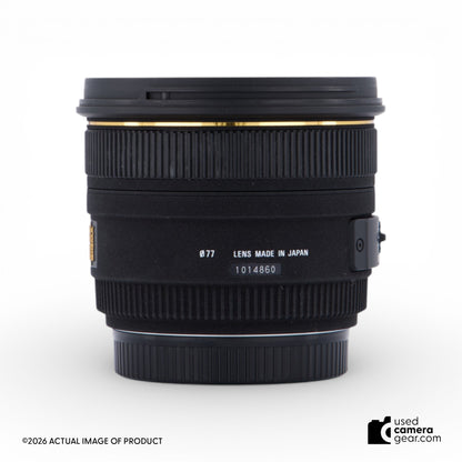 Sigma 50mm f/1.4 DG HSM for Canon EF (#860) *USED*