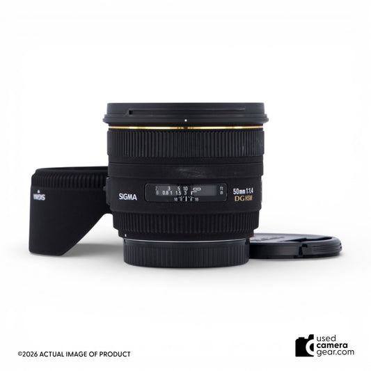Sigma 50mm f/1.4 DG HSM for Canon EF (#860) *USED*