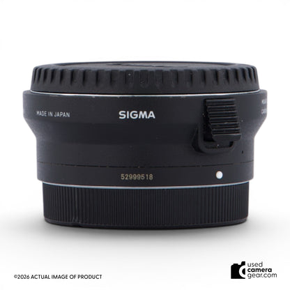 Sigma MC-11 Mount Converter / Lens Adapter Canon EF to Sony E (#518) *USED*