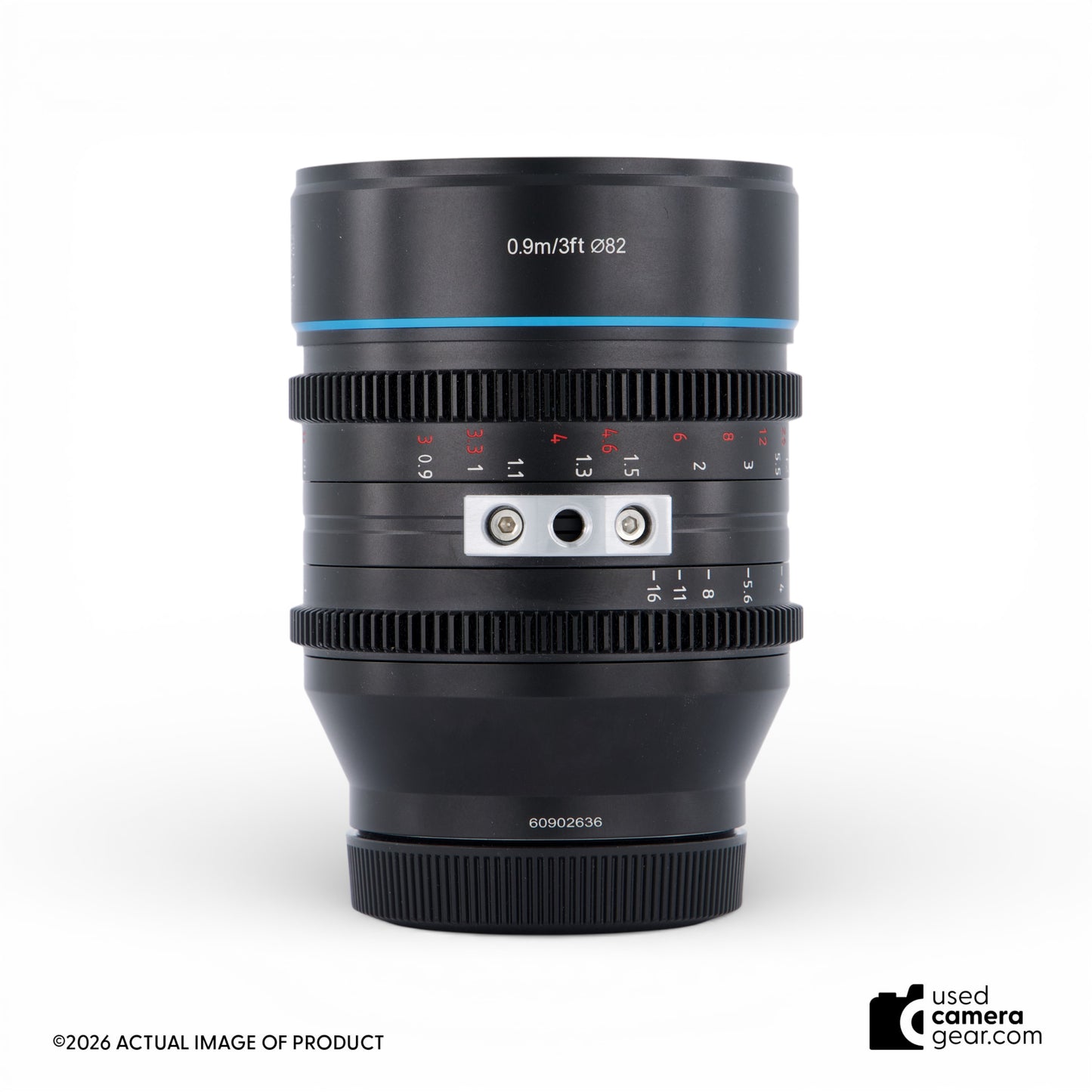 Sirui 35mm T2.9 Anamorphic FF 1.6x Lens (#636) *USED*