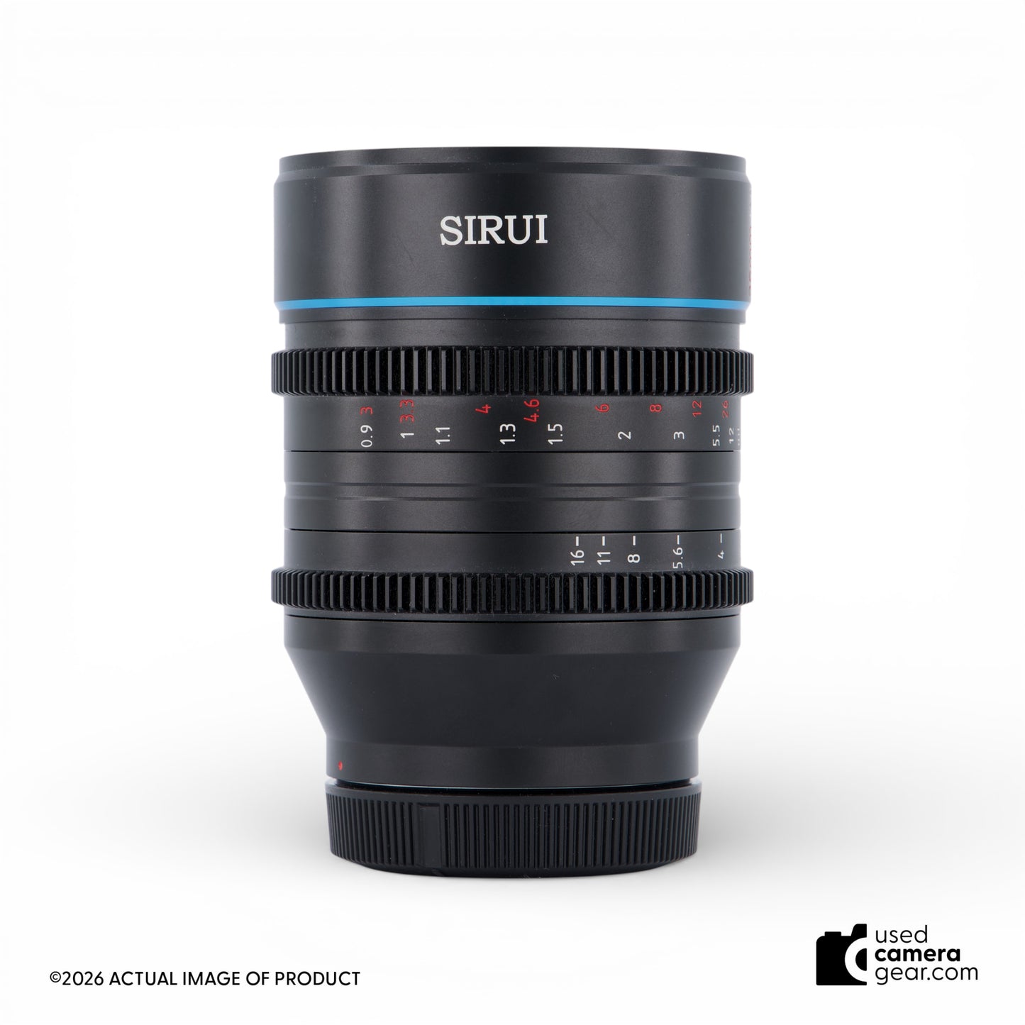 Sirui 35mm T2.9 Anamorphic FF 1.6x Lens (#636) *USED*