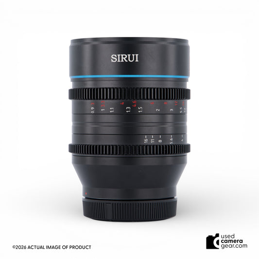 Sirui 35mm T2.9 Anamorphic FF 1.6x Lens (#636) *USED*