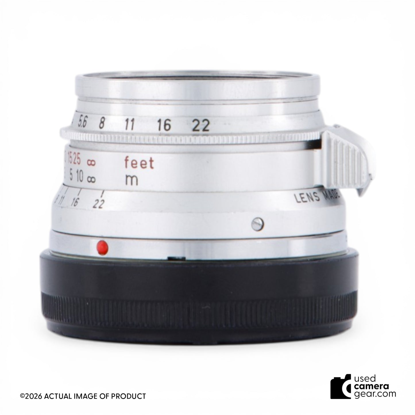 Leica Summaron 35mm f/2.8 Lens Tested #11306 (#630) *USED*