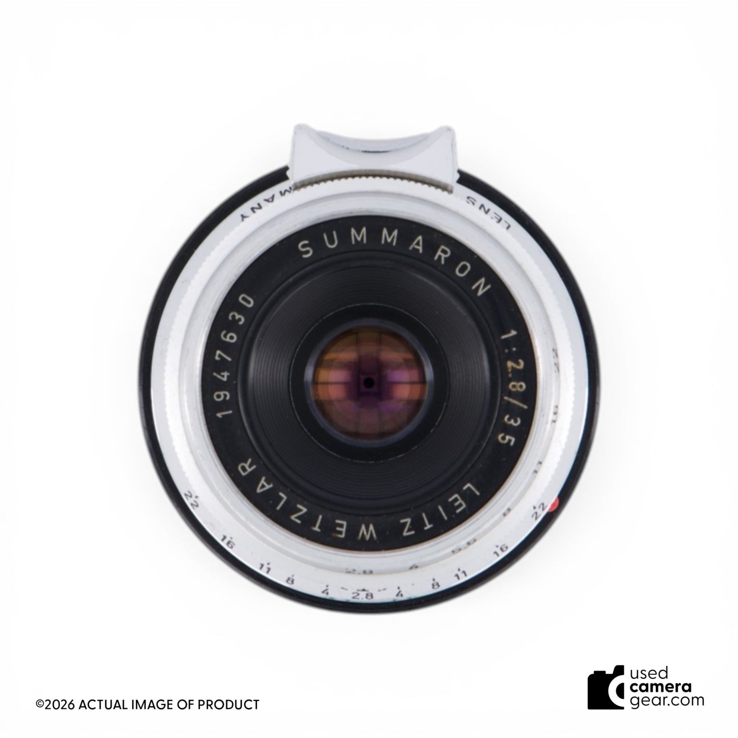 Leica Summaron 35mm f/2.8 Lens Tested #11306 (#630) *USED*
