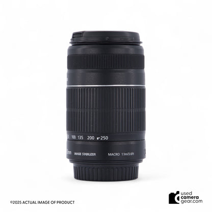 Canon EOS Rebel T7i DSLR w/ 18-55mm IS II & 55-250mm IS II Camera Kit (#248) *USED*