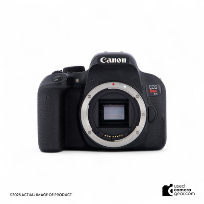 Canon EOS Rebel T7i DSLR w/ 18-55mm IS II & 55-250mm IS II Camera Kit (#248) *USED*