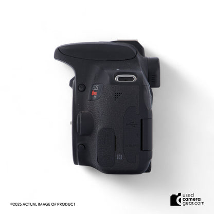 Canon EOS Rebel T7i DSLR w/ 18-55mm IS II & 55-250mm IS II Camera Kit (#248) *USED*