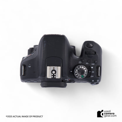 Canon EOS Rebel T7i DSLR w/ 18-55mm IS II & 55-250mm IS II Camera Kit (#248) *USED*