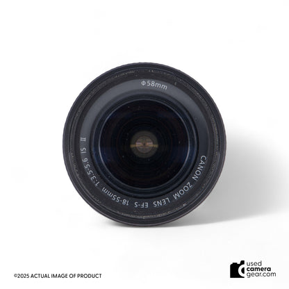 Canon EOS Rebel T7i DSLR w/ 18-55mm IS II & 55-250mm IS II Camera Kit (#248) *USED*