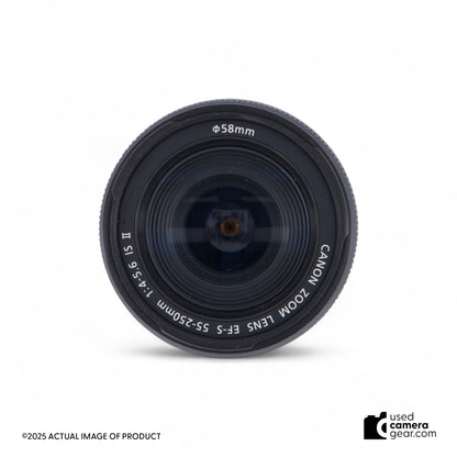 Canon EOS Rebel T7i DSLR w/ 18-55mm IS II & 55-250mm IS II Camera Kit (#248) *USED*