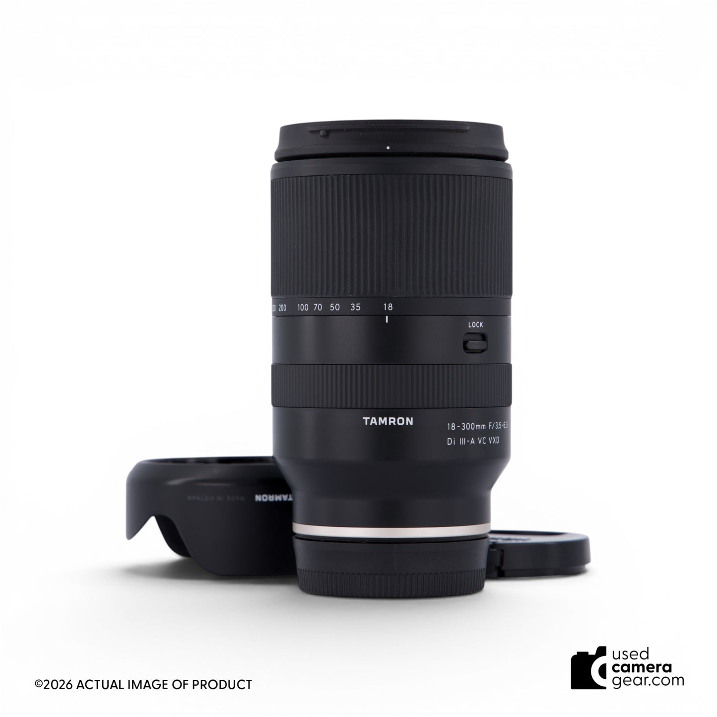 Tamron 18-300mm f/3.5-6.3 Di III-A VC VXD Lens for Sony E (APS-C) (#875) *USED*