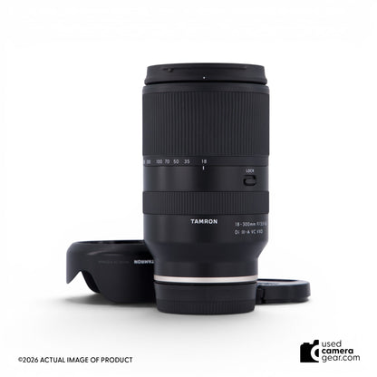 Tamron 18-300mm f/3.5-6.3 Di III-A VC VXD Lens for Sony E (APS-C) (#875) *USED*