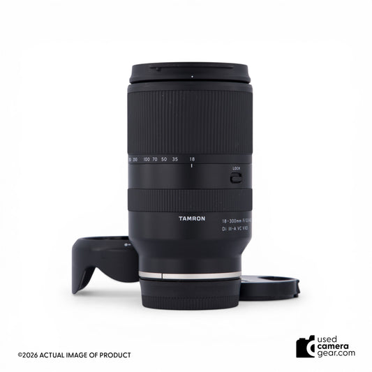Tamron 18-300mm f/3.5-6.3 Di III-A VC VXD Lens for Sony E (APS-C) (#894) *USED*