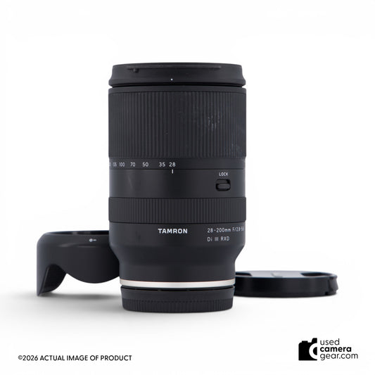 Tamron 28-200mm f/2.8-5.6 Di III RXD Lens for Sony FE (#418) *USED*