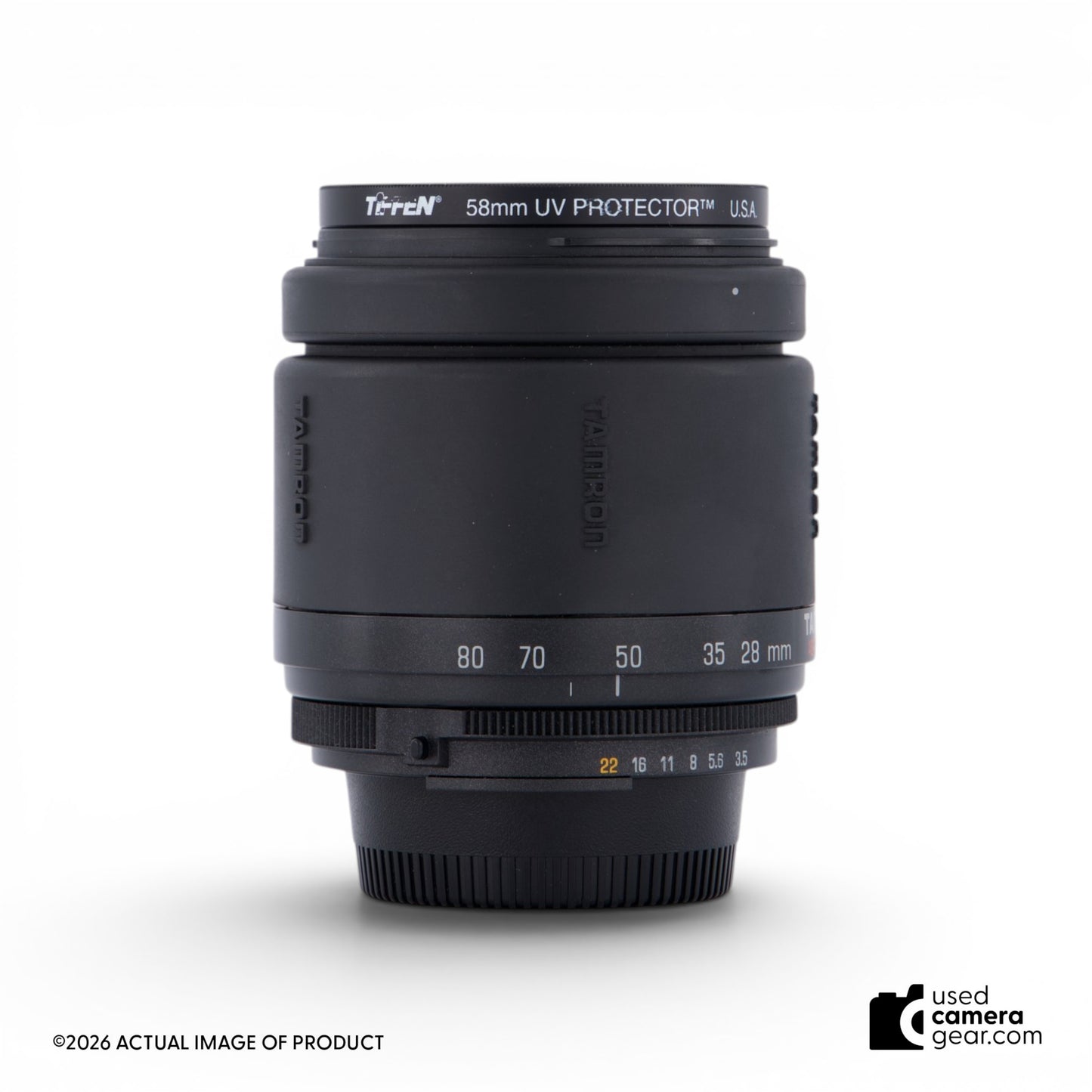 Tamron 28-80mm f/3.5-5.6 AF Lens for Nikon 77D (#400) *USED*