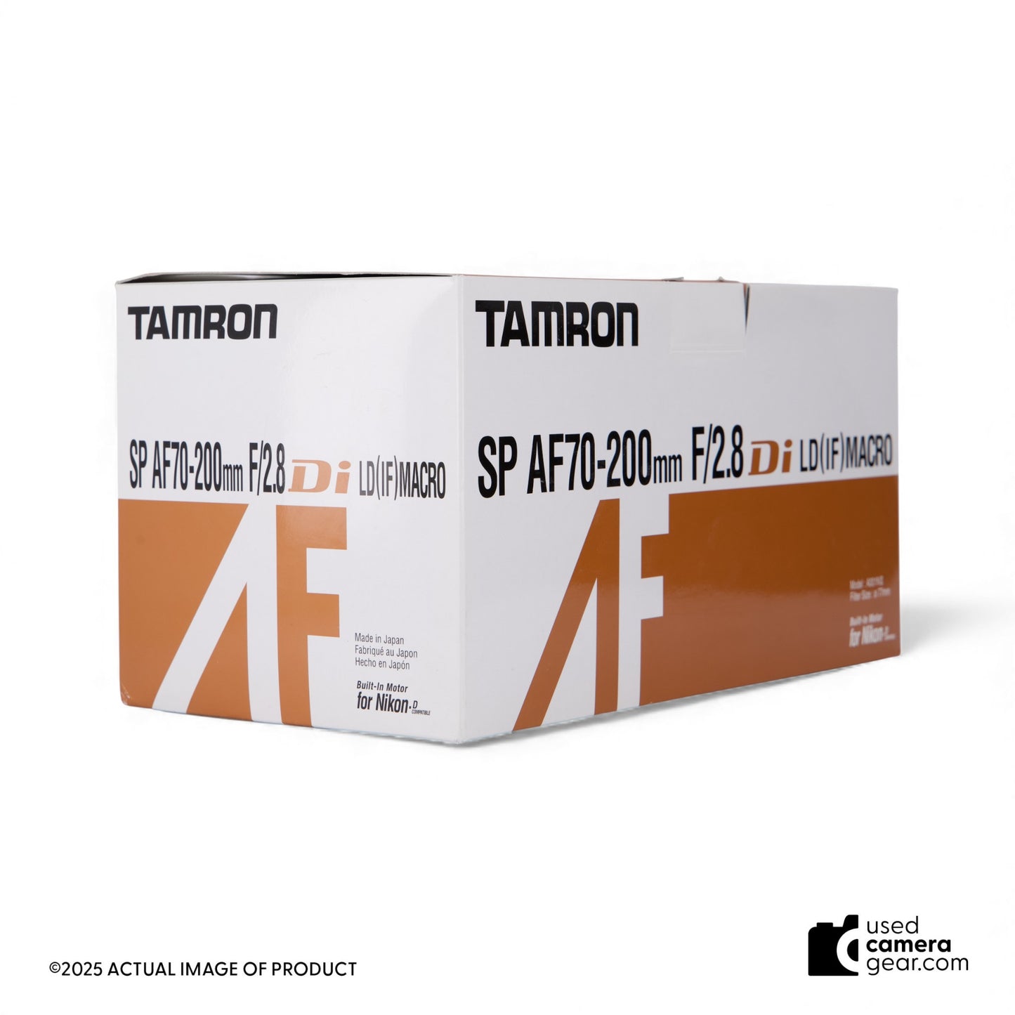 Tamron SP 70-200mm f2.8 DI LD USD Lens for Nikon A001 (#837) *USED*