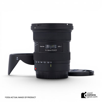 Tokina 11-16mm f2.8 CF ATX-I Lens for Canon EF (#858) *USED*