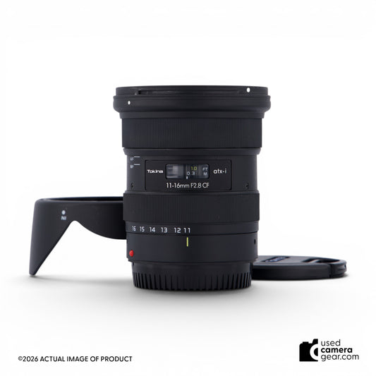 Tokina 11-16mm f2.8 CF ATX-I Lens for Canon EF (#858) *USED*