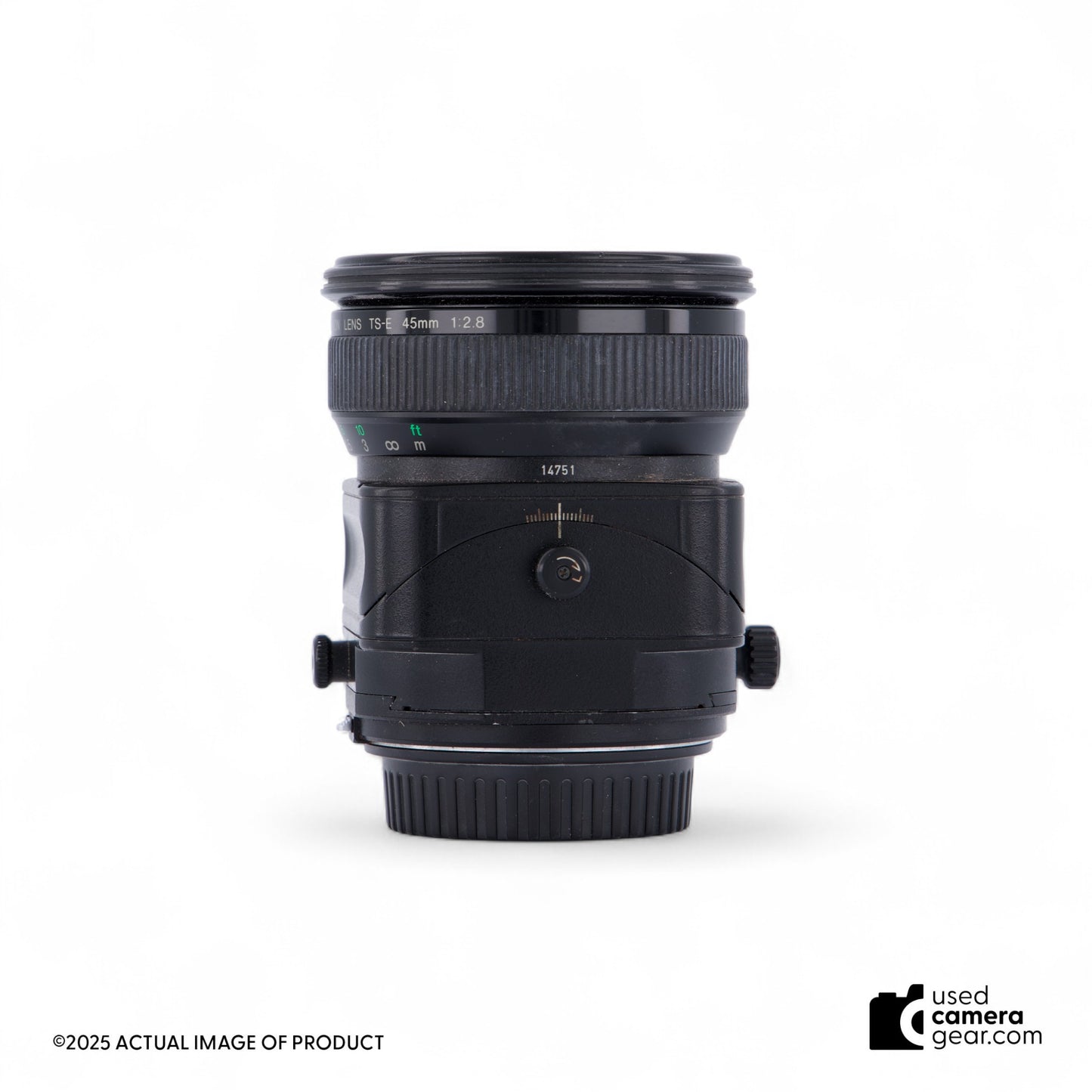 Canon TS-E 45mm f2.8 Tilt-Shift Lens (#751) *USED*
