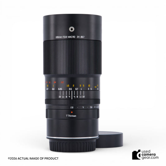 TTartisan RF-mount 100mm 2:1 Macro f/2.8 Lens (#055) *USED*