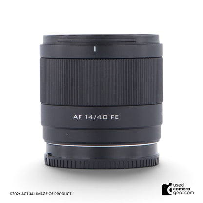 Viltrox 14mm F4.0  Sony E mount (#A11) *USED*