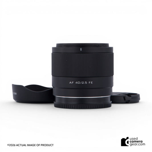 Viltrox 40mm f/2.5 ASPH for Sony E-Mount (#6N6) *USED*