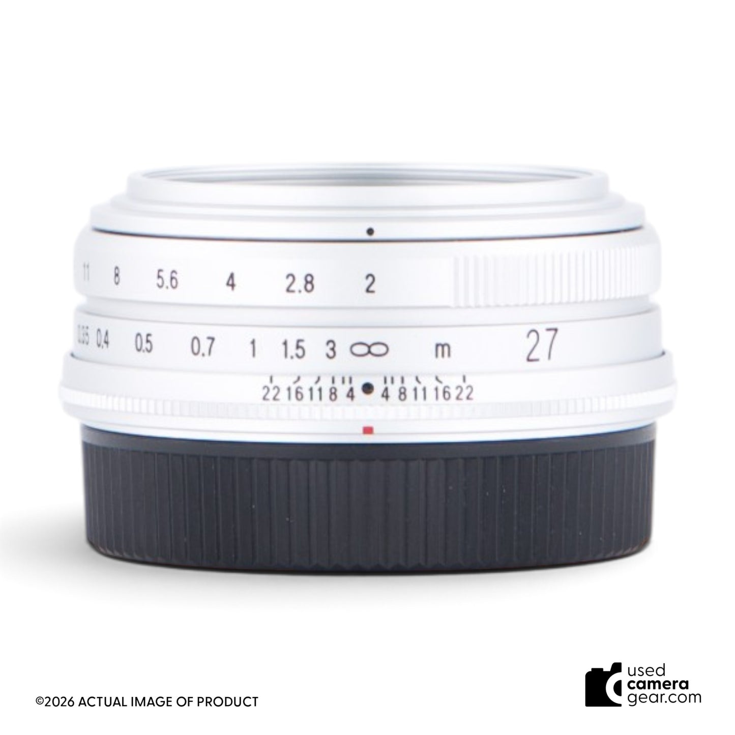 Voigtlander 27mm f/2 Ultron for Fuji X-Mount (#779) *USED*