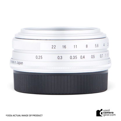 Voigtlander 27mm f/2 Ultron for Fuji X-Mount (#779) *USED*