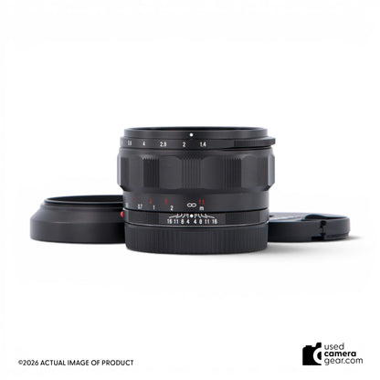 Voigtlander 35mm F/1.4 Nokton Classic for Sony E (#179) *USED*