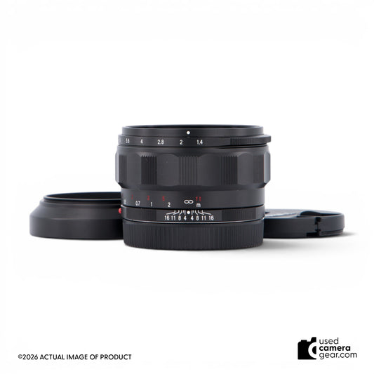 Voigtlander 35mm F/1.4 Nokton Classic for Sony E (#179) *USED*
