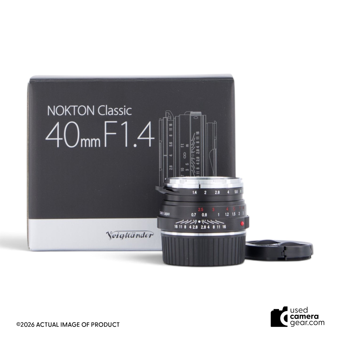 Voigtlander Nokton Classic 40mm f/1.4 MC – Leica M (#335) *USED*