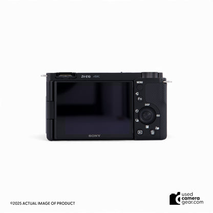 Sony Alpha ZV-E10 Mirrorless Vlog Camera (#675) *USED*